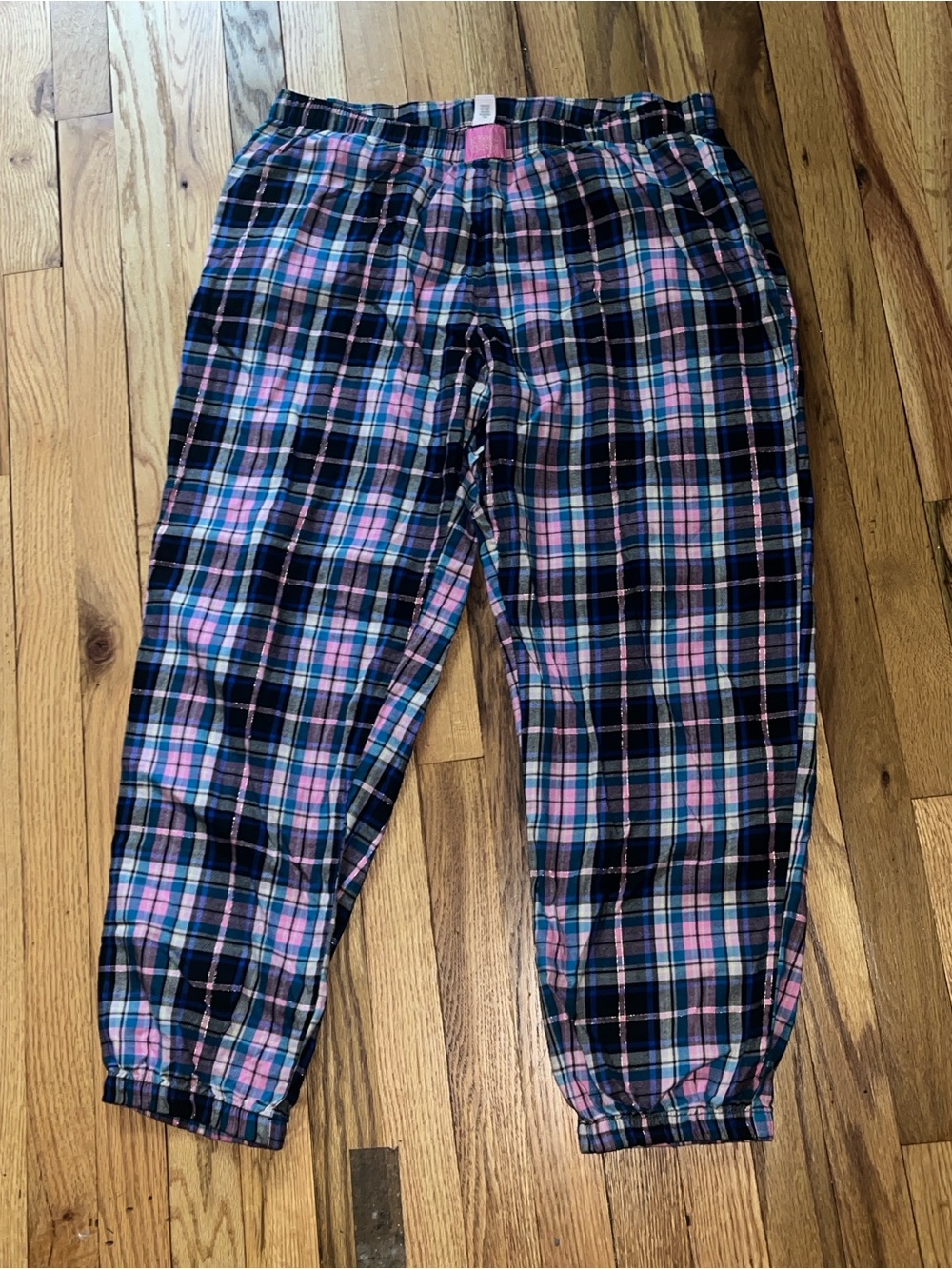 Victoria's Secret Pink Plaid Flannel Pajama Pants